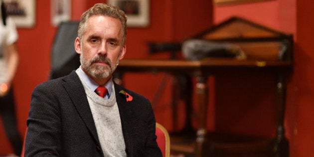 Portrait of Jordan Peterson at the Cambridge Union on Nov. 02, 2018.