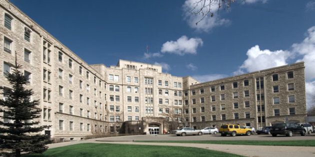 The Royal University Hospital on the University of Saskatchewan campus.
