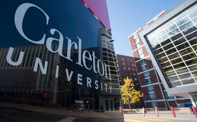 The Carleton University campus is seen here on Oct. 25, 2017 in Ottawa.