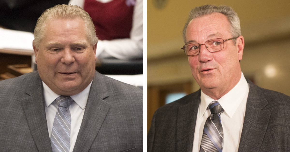 Doug Ford Controls MPPs With 'Fear And Intimidation,' Randy Hillier