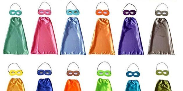 Superhero capes make great party favours.