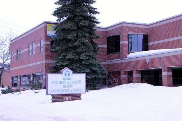 A Children's Aid Society of Algoma office is seen here in Sault Ste. Marie, Ont.