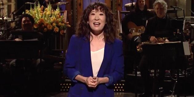 Sandra Oh delivers her opening monologue for