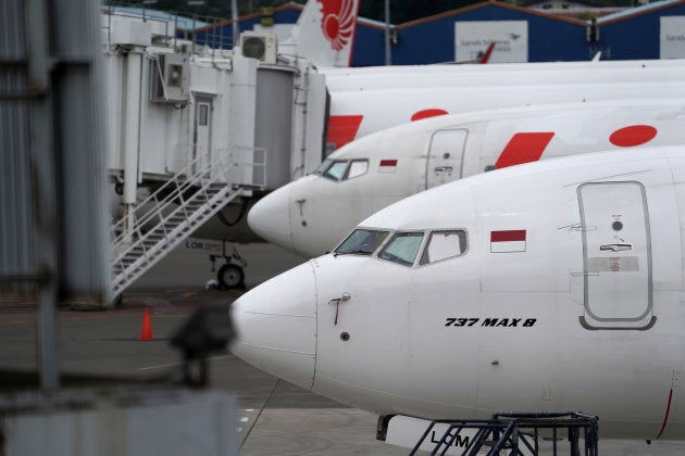 A Lion Air Boeing Co. 737 Max 8 plane.