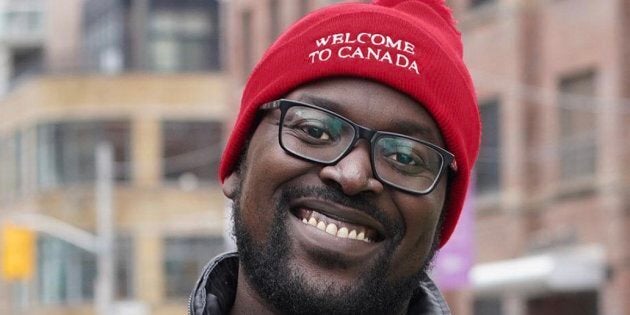 Victor, who immigrated to Canada from Kampala, Uganda, is proud to