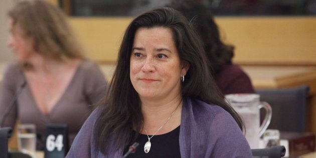 Jody Wilson-Raybould appears at the Senate legal and constitutional affairs committee on June 20, 2018.