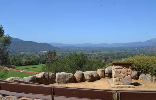 An outdoor memorial Chapel, Ojai, Cali.