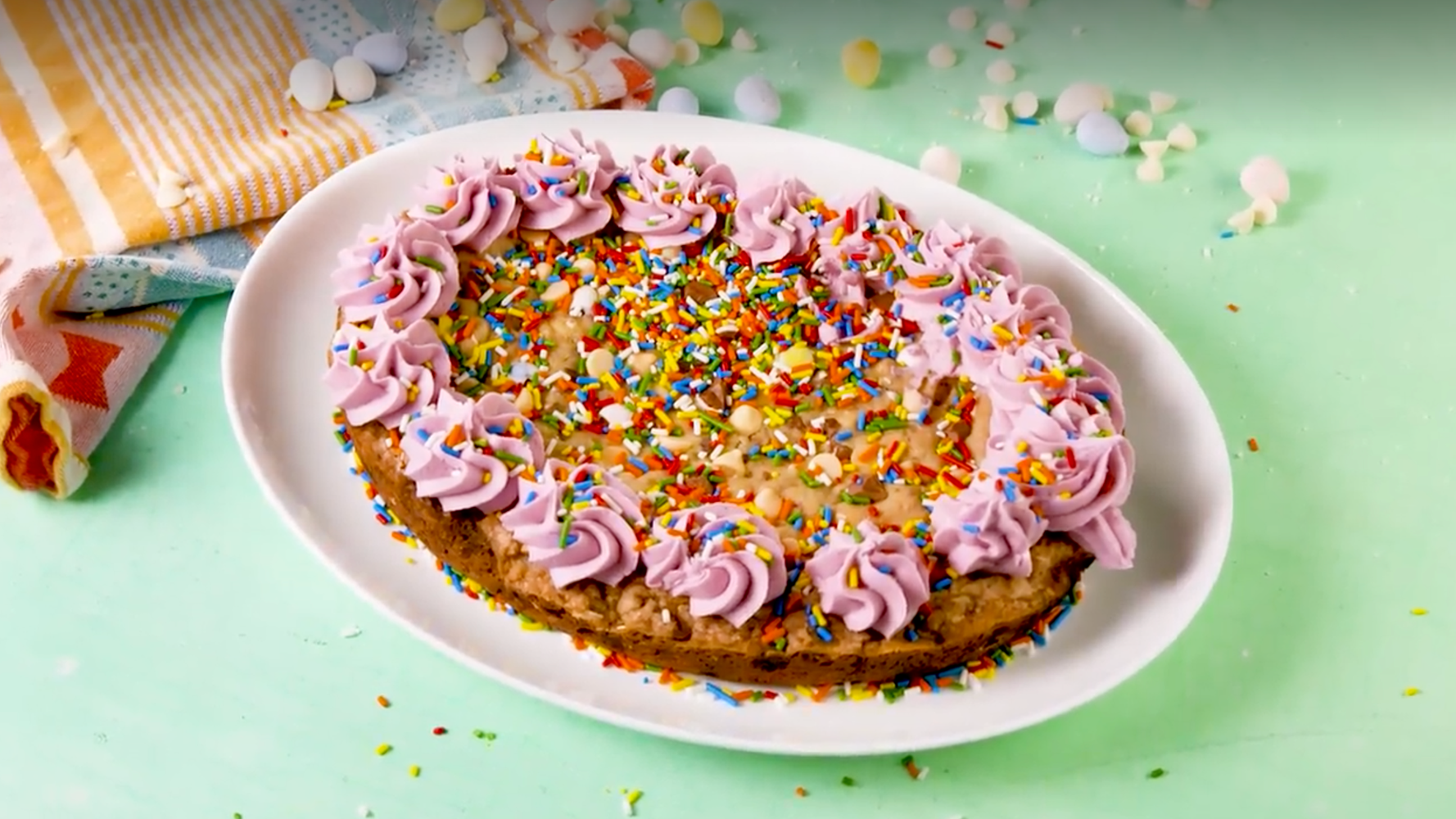 Easter Dessert Is Easy With This Giant SlowCooker Easter Egg Cookie