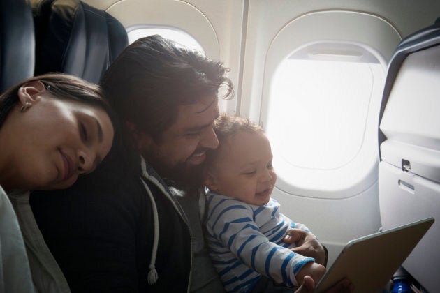 Air travel isn't recommended for unimmunized babies.