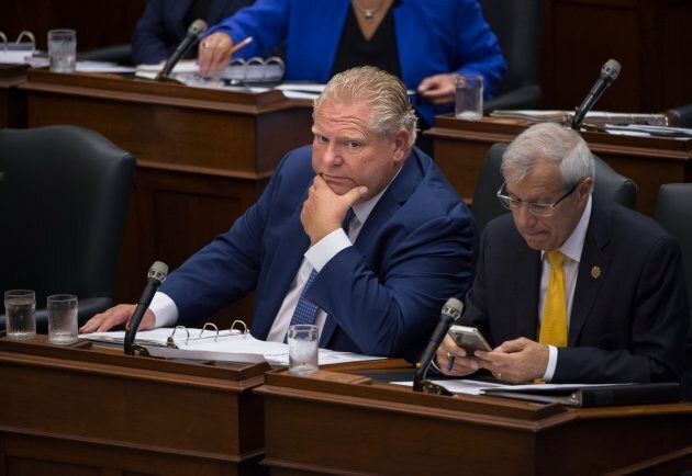 Ontario Premier Doug Ford on Sept. 17, 2018.
