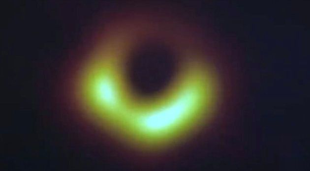 An image of a massive black hole from the Event Horizon Telescope Project.