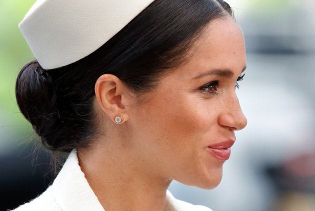 Meghan, Duchess of Sussex attends the 2019 Commonwealth Day service at Westminster Abbey on Mar. 11, 2019 in London.