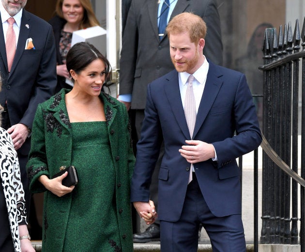 Prince Harry, Duke of Sussex and Meghan, Duchess Of Sussex attend a Commonwealth Day Youth Event at Canada House on Mar. 11, 2019 in London.