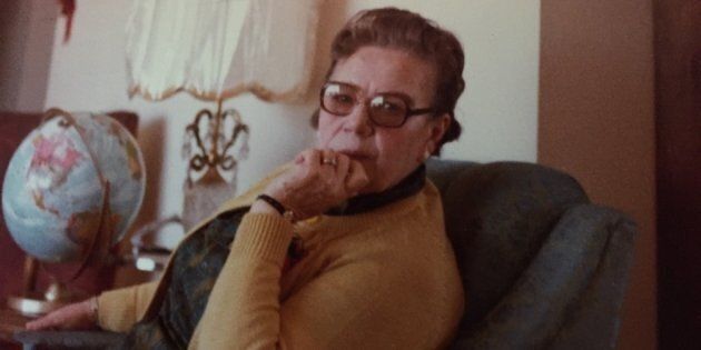 The author's great-grandmother Mary in the 1970s.