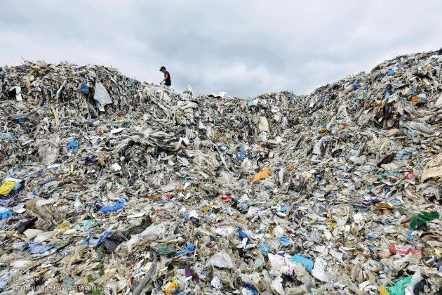 "Dump site" of plastic waste from more than 19 countries — including Canada — in Malaysia.