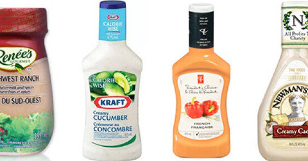 Sodium In Creamy Salad Dressings, Ranked HuffPost Life