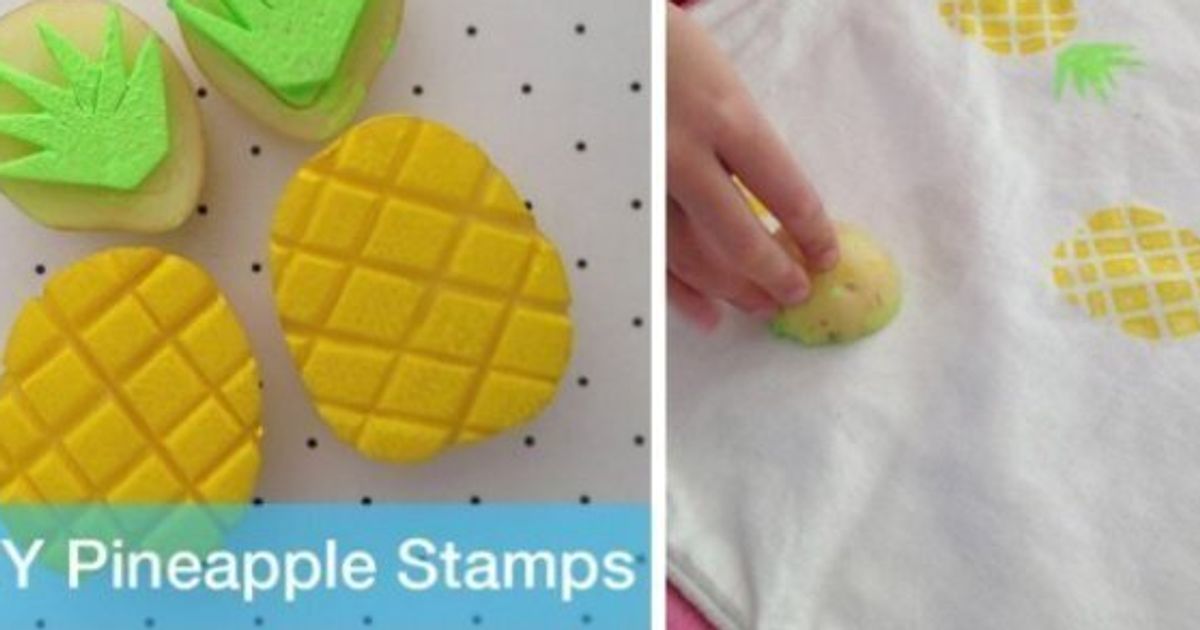 Homemade “Heart Felt” Stamps, Crafts for Kids