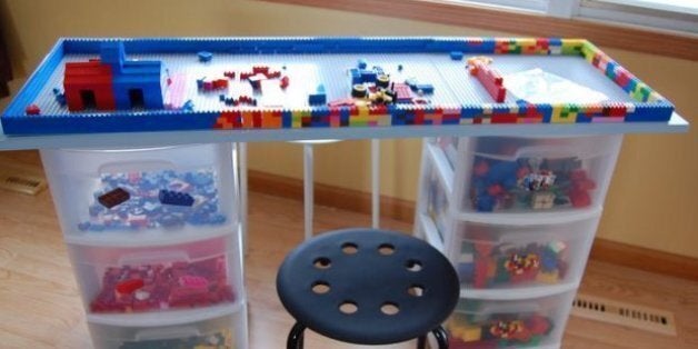 diy lego play table