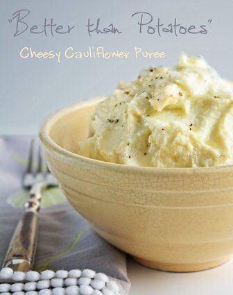 Cheesy Cauliflower Puree