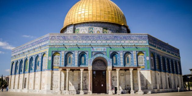 Dome of the rock at Temple Mount in Jerusalem