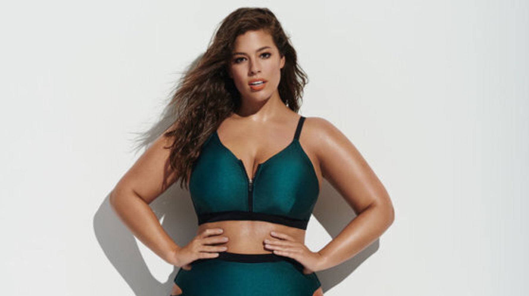 Ashley Graham Stars in the Ads for Forever 21's First-Ever Plus-Size Fitness  Collection