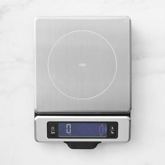 Dominique Ansel recommends you find <a href="https://www.williams-sonoma.com/products/oxo-kitchen-scale/?pkey=s%7Cscale%7C266" target="_blank" role="link" class=" js-entry-link cet-external-link" data-vars-item-name="a kitchen scale" data-vars-item-type="text" data-vars-unit-name="5cd47363e4b0796a95d87d7e" data-vars-unit-type="buzz_body" data-vars-target-content-id="https://www.williams-sonoma.com/products/oxo-kitchen-scale/?pkey=s%7Cscale%7C266" data-vars-target-content-type="url" data-vars-type="web_external_link" data-vars-subunit-name="article_body" data-vars-subunit-type="component" data-vars-position-in-subunit="25">a kitchen scale</a> that measures not just in ounces, but in grams for more precise control.