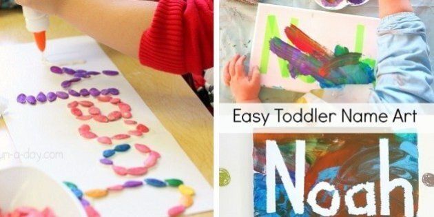 Kids Craft Ideas 15 Ways Kids Can Get Creative With Their Names