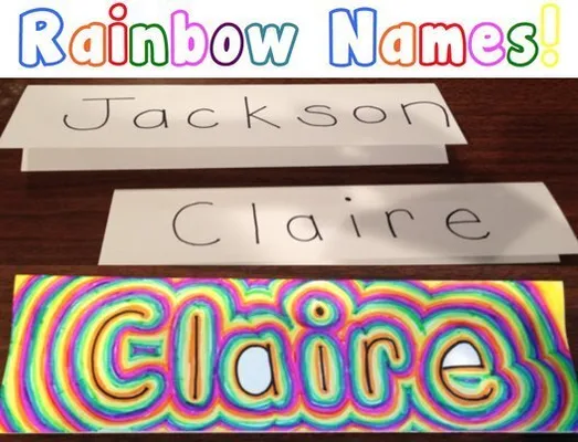 Kids Craft Ideas 15 Ways Kids Can Get Creative With Their Names Huffpost Canada Parents