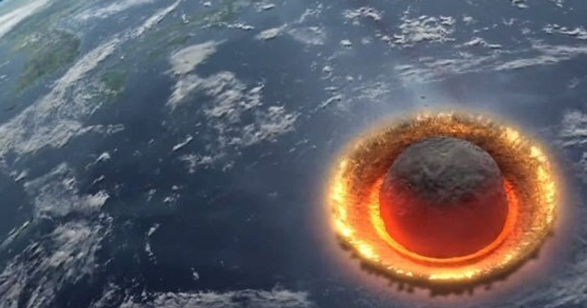 What Would Happen If A Gigantic Asteroid Hit Earth? This. (VIDEO