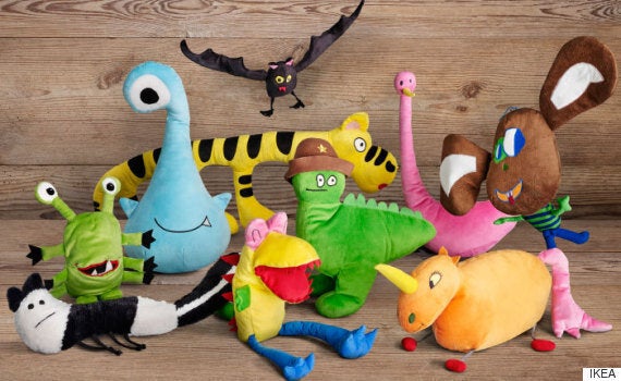 Meet Sandwich Friends, one of Ikea's new soft toys based on kids