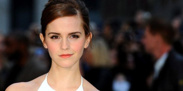 LONDON, ENGLAND - MARCH 31: Emma Watson attends the UK premiere of 'Noah' at Odeon Leicester Square on March 31, 2014 in London, England. (Photo by Anthony Harvey/Getty Images)