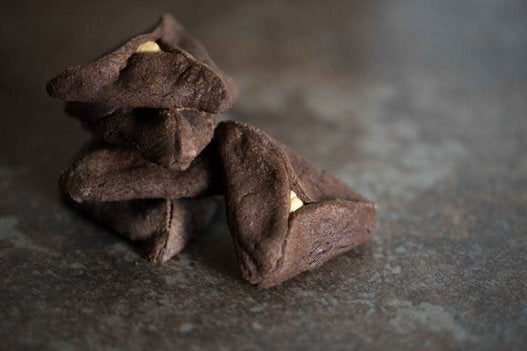 Chocolate Peanut Butter Hamentashen