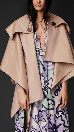 Burberry Trench Poncho