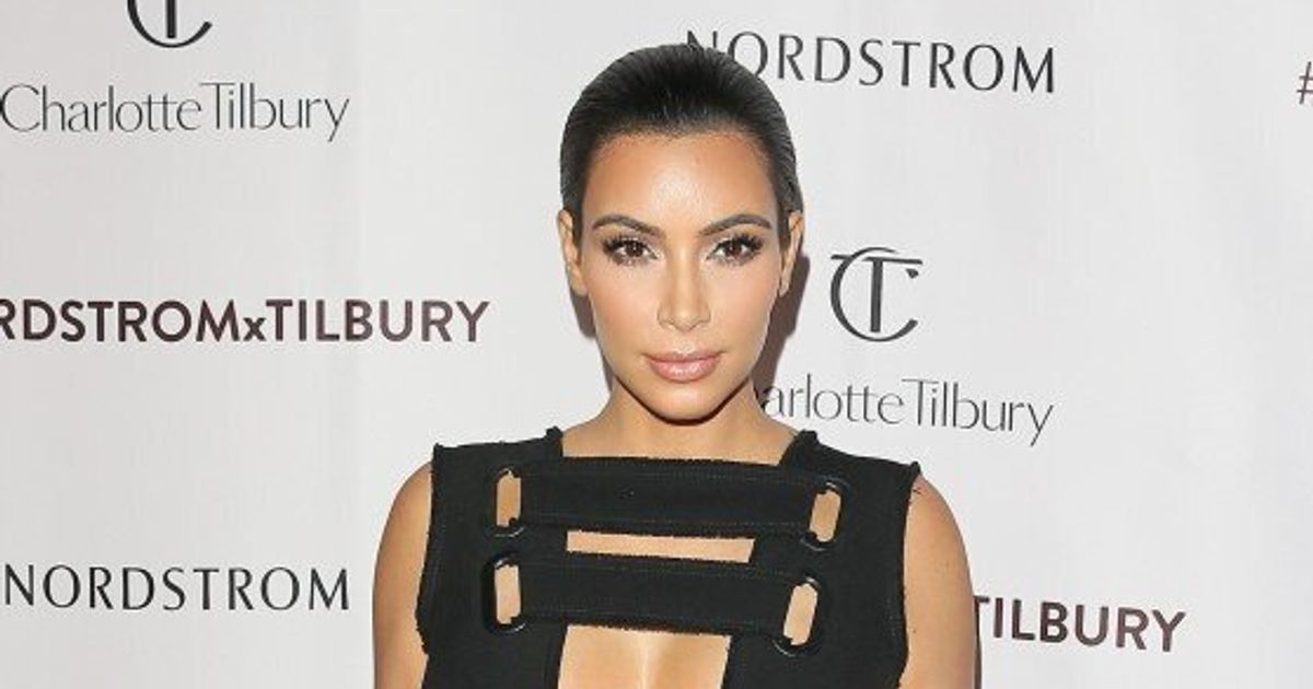 Kim Kardashians Latest Dress Is Jaw Dropping Huffpost Style