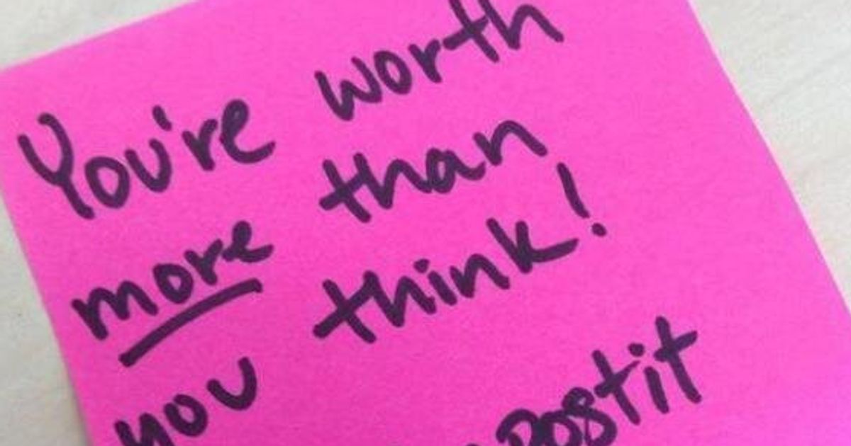 Positive Post-it Day Held To Encourage Airdrie Teen's Anti ...