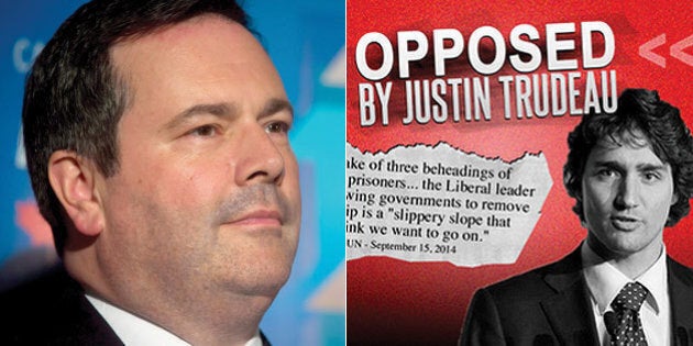 Jason Kenney's Staff Behind Anti-Trudeau Graphics He