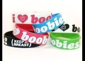 "I Love Boobies" Bracelet