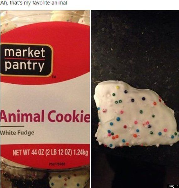 Target S Market Pantry Animal Cookies With White Fudge Are