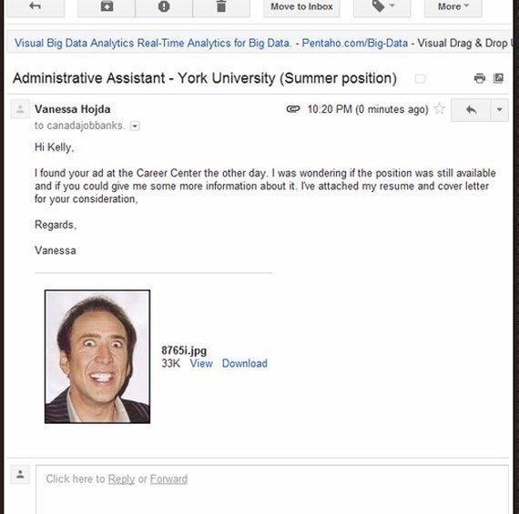 Nic Cage Resume