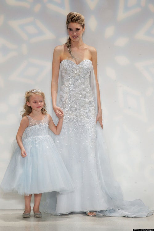 princess elsa wedding dress Frozen-Inspired Wedding Gown, Anyone? ~ The Rebellious Brides