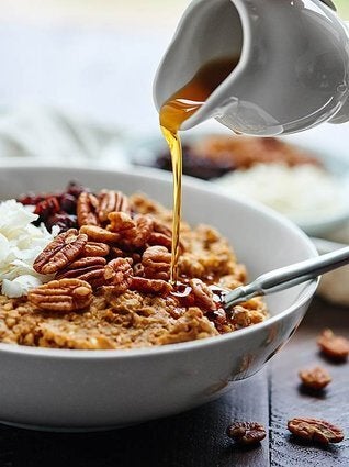 Pumpkin Oatmeal With Quinoa