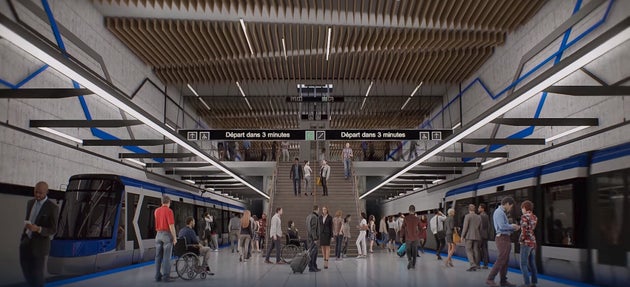 Une station de