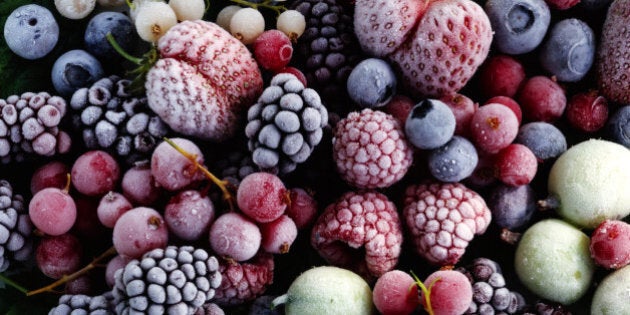 Frozen berries