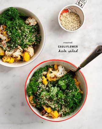 Cauliflower Kale Salad