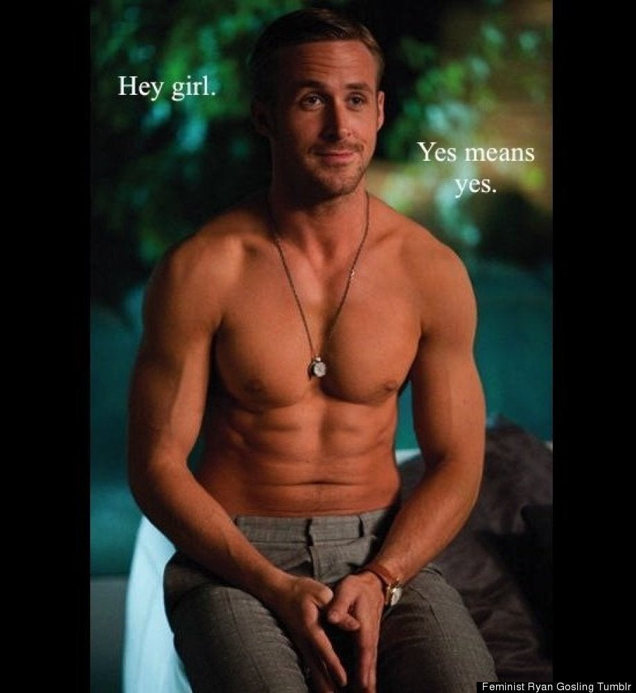 ryan gosling feminist meme