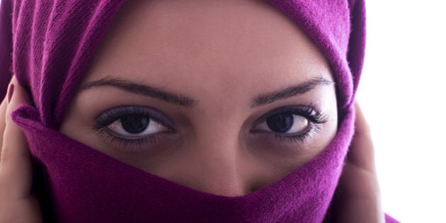 Portrait of a middle eastern woman