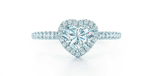 tiffany heart shaped ring