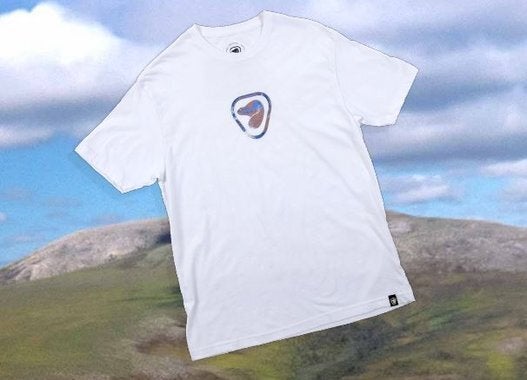 Men's two tone beaver logo T-shirt