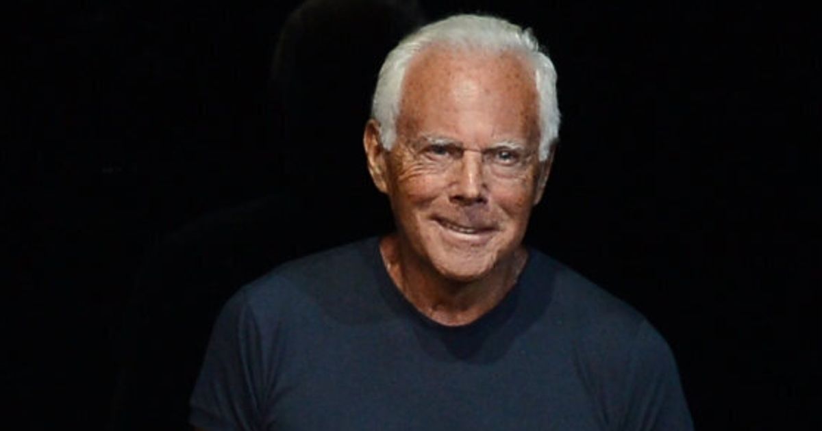 Giorgio Armani Calls Out Gay Men For Dressing Homosexual Huffpost Style