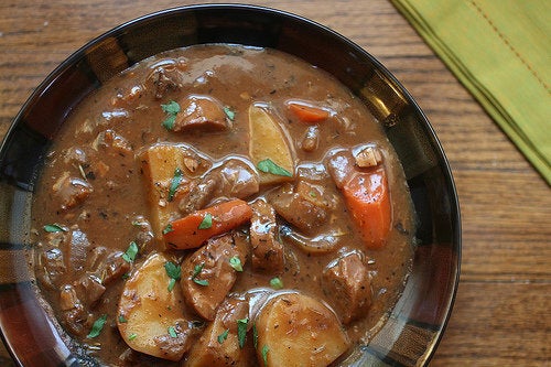 Seitan Porcini Beef Stew